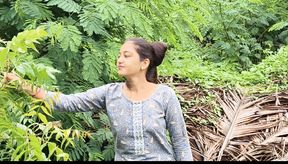 Village girl sex in farm house enjoy with birds sounds