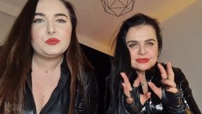 Dominatrix Dinah and I got tickling punishment for you POV