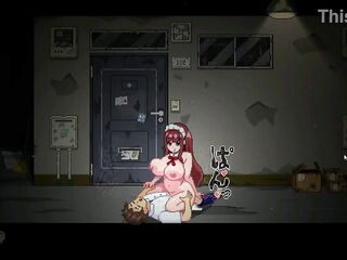 Porn comics ryona gameplay hotty woman has sex in a darksome condominium