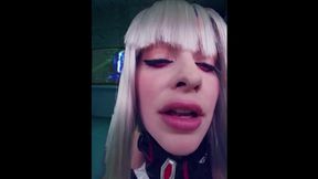 Cyberpunk Lucy's tantalizing reward in 3D VR