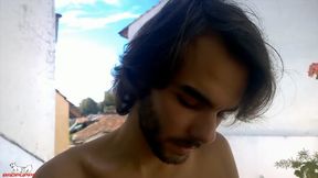 hung Argentinean, Gabe Alonso, has never been naked in front of a cam