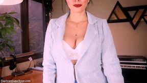 Bra Filling Condiments Office Fantasy Humiliation - mP4