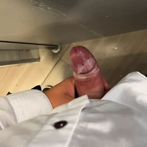 Very slimy dick at work