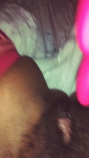 Playing with my wet hairy pussy for my stuff&nbsp;