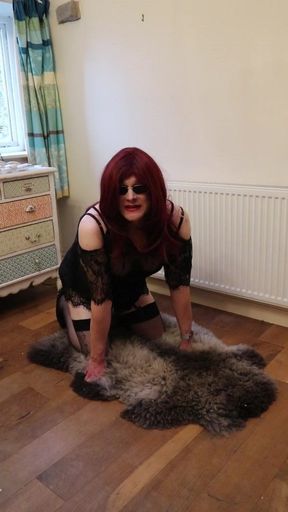 crossdresser talking dirty and asking for sex