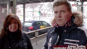 deutsche fick anfänger machen straßen interview