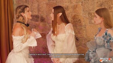 D&D Porn Adventure Part 3 - Hole Of Glory (Sweetie Fox, Diana Rider, Arina Fox, Anastangel)