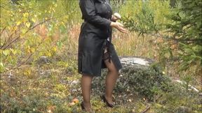 Business lady and a hooligan