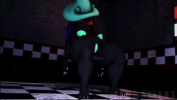 FNAF 2 A whithered bonnie le gustan las perras negras y modernas