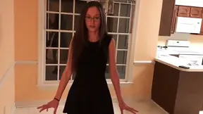 Charming realtor attempts to sell the large house with an unexpected feature.