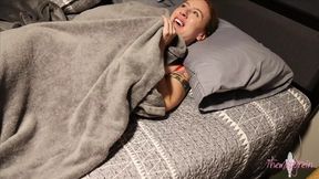 Fresh-faced cutie receives colossal cock&#x1F32D;-stretched anal&#x1F44C; plug in nasty morning surprise