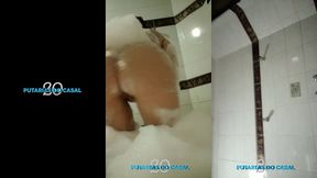 cena making a loira tomando banho sem marido saber. vazou na net