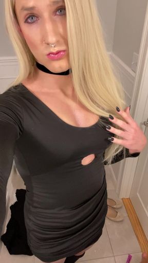 Hot Blonde Crossdresser