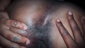 Ebony teen Lisa Ann and Stacy Cruz have BBC anal fun at the park