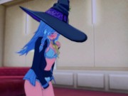Elaina Explores her body! (3d hentai) (wandering witch)