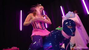 divinebitches - bella rossi male slave waiting patiently to be used by his femdom porn video