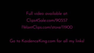 Turned into a cocksucking slut by a hot blonde Goddess