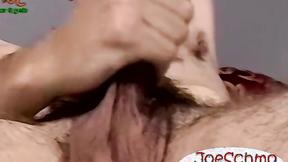 ”Deepthroating this straight dudes grower prick loads of cum”