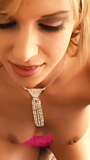 Brooke Banner Licks Cum off Her Fingers After Fucking a Big Black Dick