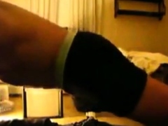 Big-Cock Hunk and Twink: Boner Test