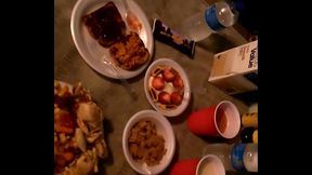 wihout you,another lonely meal,yum.someday we..