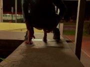 Sissy Slut at the Bus Stop