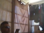 Latino Thug Jerking Off and Moaning and Cumming