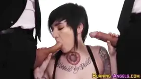 Tattooed Slut Gets Dpd