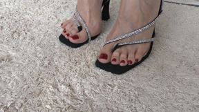 Extremely Sexy Sandals, High Heels, and Sexy Feet, Lady Victoria Valente