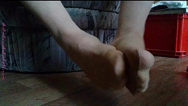 Volles Kondom und Birkenstocks ** SPERMA Fun 1 **