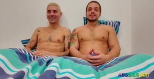 Amateur Aussie Aksen And Billy Are Having Satisfying Bareback Session