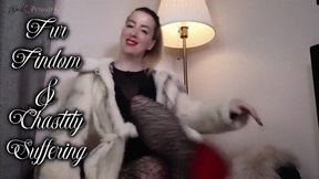 Fur Findom & Cold Chastity Suffering
