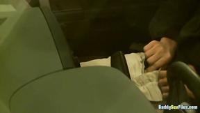 ”David & Seth Enjoy Late Night Deep Fuck In The Garage”