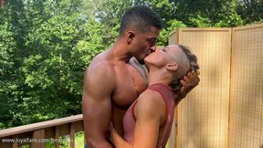 Lora Cross BBC Outdoor Rimjob Fuck Fest Creampie