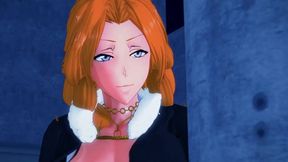 Rangiku Has Back Alley Titfucks with Three Fresh Guys