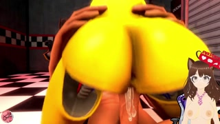 I fuck animatronics Toy Chica since they beg me for sex for my big dick (FNAF animation) - Jazziuu