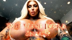 You Were Just a Snack: Absorbed Forever by Your Giantess Queen