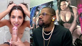 cumming all over step daughter in public, ai generated