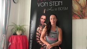 Intense Cleansing Experience: Amalie von Stein's Guide to Sensual Preparation!