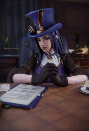 LoL Arcane Porn - Caitlyn on The Case