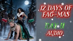 12 DAYS OF GAY-MAS AUDIO-DAY 11: My Faggot Reindeer