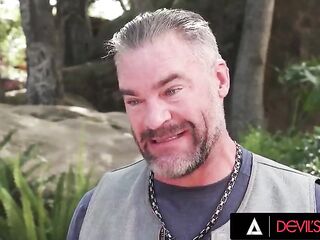 DEVILS FILM - Lilith Grace Can’t Stop Squirting During Hardcore Biker Sex