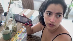 The Stepson Fucks the Ass of the Maid Hired by His Stepmother
