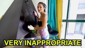 Sexy - Sexy Spanish Maid Claudia Bavel Getting Dick From Client Alberto Blanco