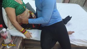 Sharing a Bed with Stepmom's Bestfriend During Wedding