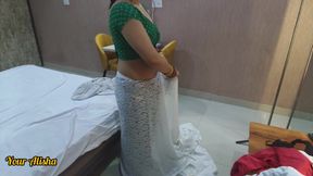 Sharing a Bed with Stepmom's Bestfriend During Wedding