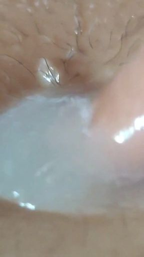 Deep Navel Turns Into a Reservoir of Cum.