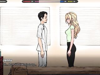 A concupiscent stranger on a bus asked for aid with his erection. Manga Game.