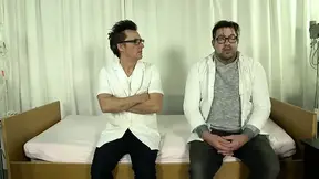 Asian OLDER WOMAN takes two massive dongs in a hospital - one in