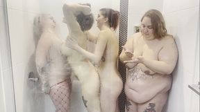 Pissing on her and in her mouth for her birthday piss party